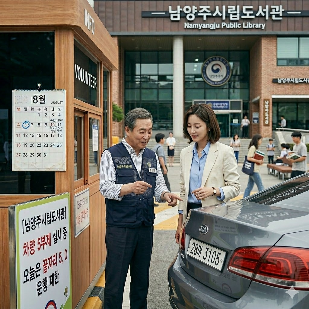 오늘 차량 5부제 번호 확인 방법 및 끝자리 단속 기준